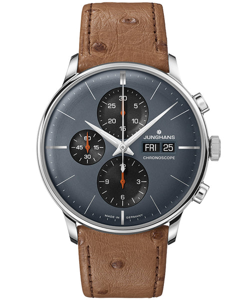 Junghans Meister Chronoscope Watch 027 4224.03 Maclin Studio