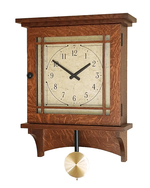 書 American Shelf & Wall Clocks Baker Hill Mechanical Wall Clock from DutchCrafters Amish