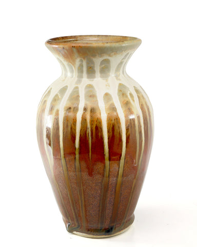 Blanket Creek Pottery Classic Ceramic Vase - Golden/Amber