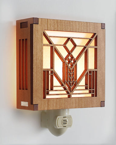 Frank Lloyd Wright Lake Geneva Night Light