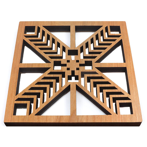 Frank Lloyd Wright Robie Sconce Wood Trivet