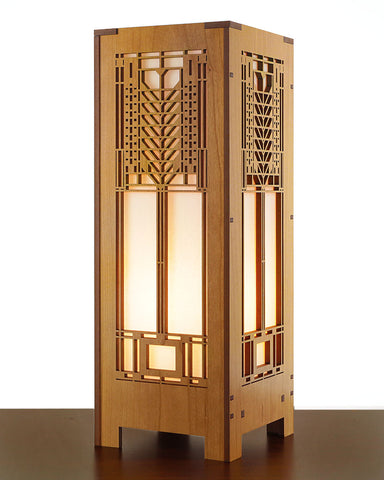 Frank Lloyd Wright Martin House Tree of Life Lightbox Accent Lamp