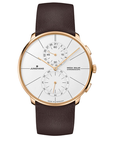 Junghans Meister Fein 59/7201.00 Chronoscope MEGA Solar Watch