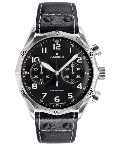 Junghans Pilot Chronoscope 27/3590.00 Watch