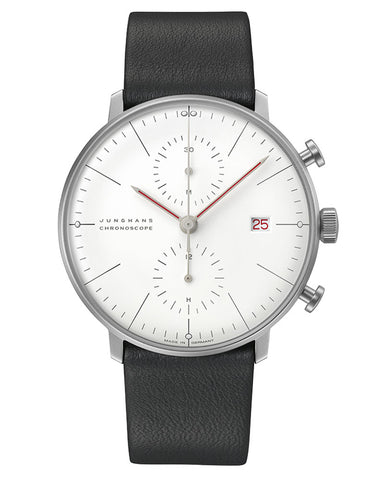 Junghans Max Bill Chronoscope Watch 027/4303.02