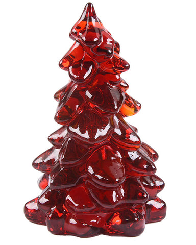 Mosser Glass Christmas Tree - 8" Red