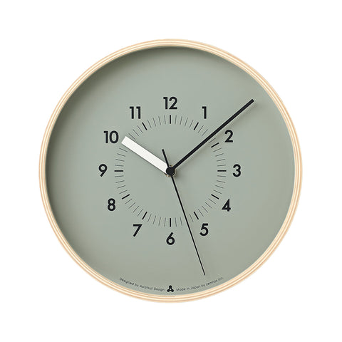 Lemnos SOSO Wall Clock Gray