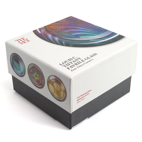 Louis C. Tiffany Favrile Glass Coasters | Maclin Studio