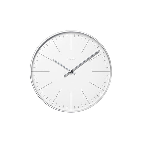 Max Bill Wall Clock - Index Lines 22cm