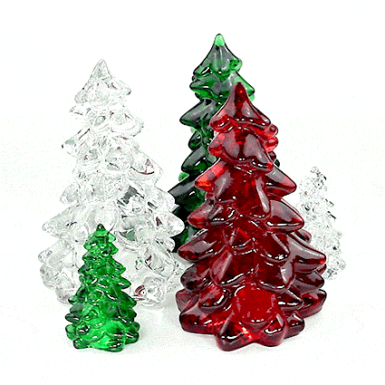 Mosser Glass Christmas Tree - 5.5“ Crystal