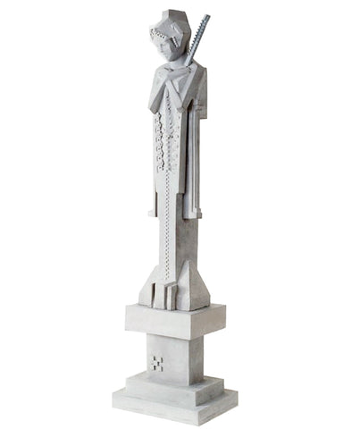 Frank Lloyd Wright Sprite Sceptre Sculpture with Pedestal