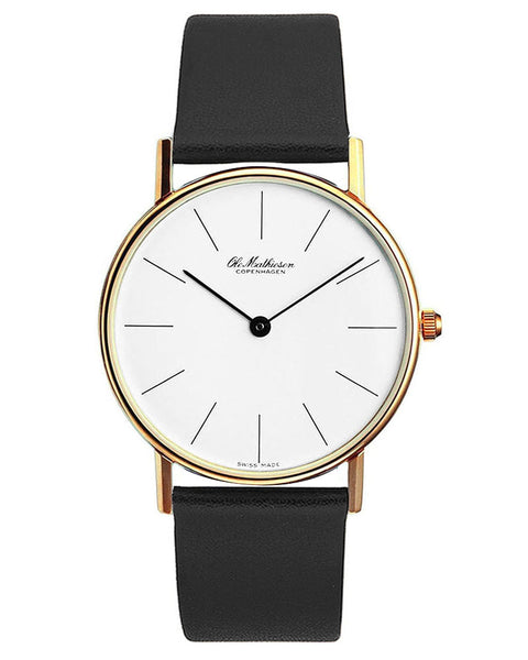 Ole Mathiesen Classic Series Gold Plated Watch | Maclin Studio