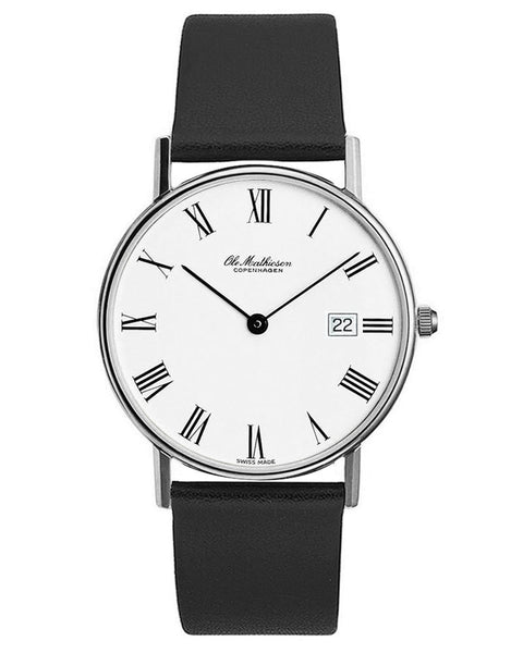 Ole Mathiesen Classic Series Watch with Date | Maclin Studio