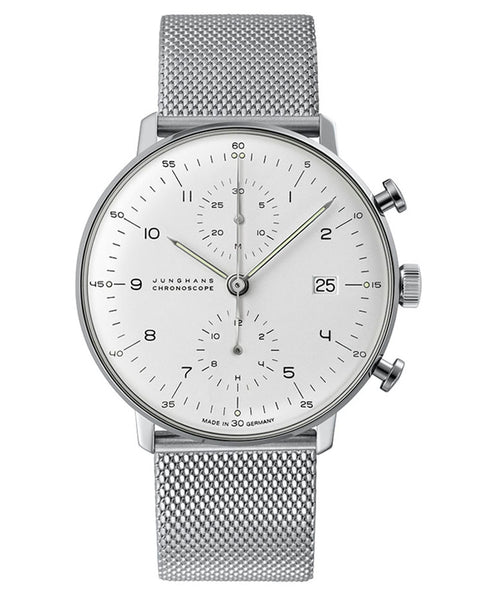 【ジャンク品】Max Bill by Junghans Chronoscope Junghans - Junghans Max Bill Chronoscope | Gessato Design Store