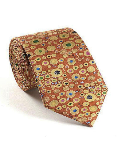 Gustav Klimt Hope II Silk Tie - Red