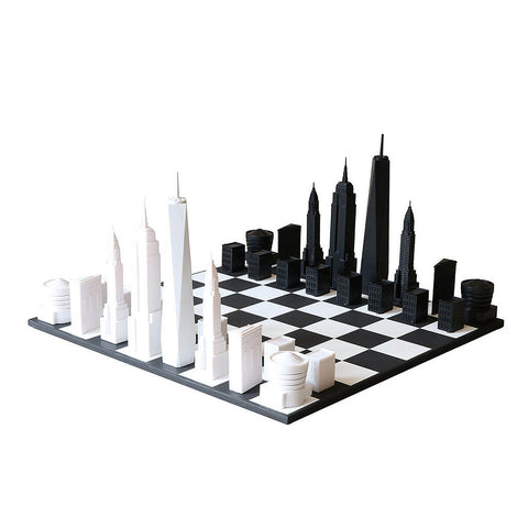New York Skyline Chess Set