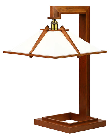 Frank Lloyd Wright Taliesin 1 Table Lamp - Cherry