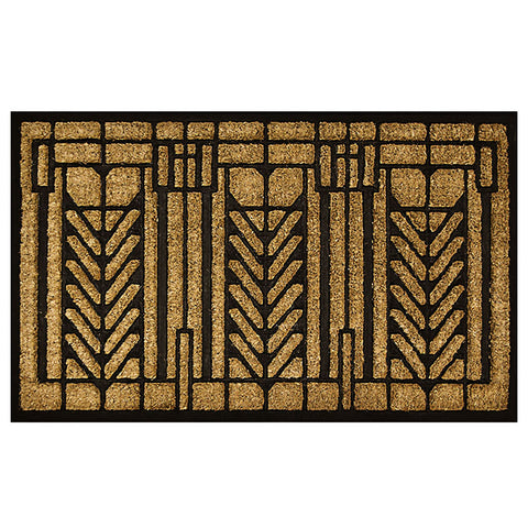 Frank Lloyd Wright Tree Of Life Design Doormat