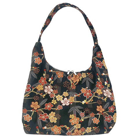 Ume Sakura Tapestry Shoulder Bag