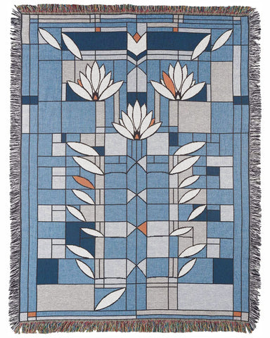 Frank Lloyd Wright Waterlilies Throw