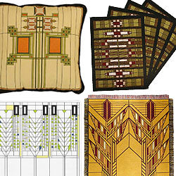 Wright and Arts & Crafts Home Textiles