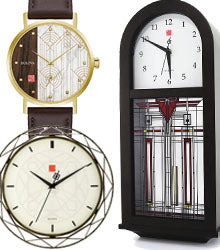 Frank Lloyd Wright Clocks