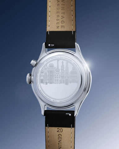 AV86 1564 Chronodate Watch Case Back View