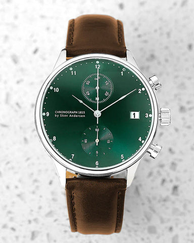 About Vintage 1815 Chronograph Steel / Green Watch