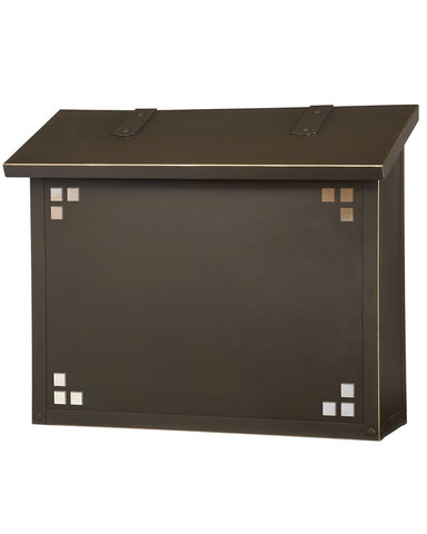 American Craftsman Brass Large Mailbox