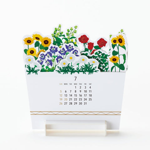 Good Morning Inc. Planted Blooms 3D 2025 Calendar