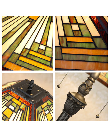Arts & Crafts Innes 2 Floor Lamp Collage