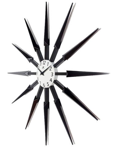 Sunburst Clock Dark side