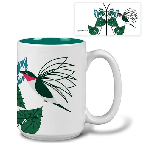 Charley Harper Little Sipper Hummingbird Mug
