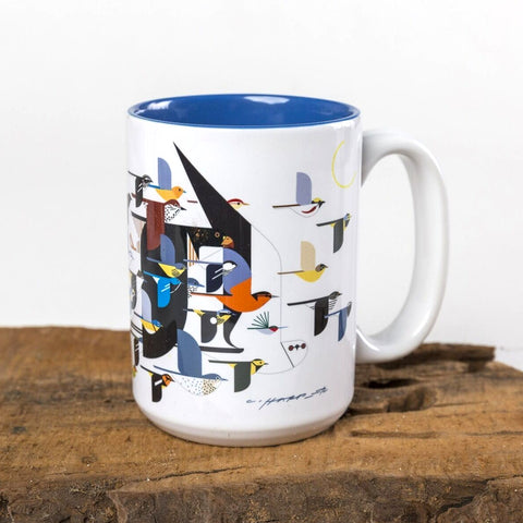 Charley Harper Mystery of the Missing Migrants Mug