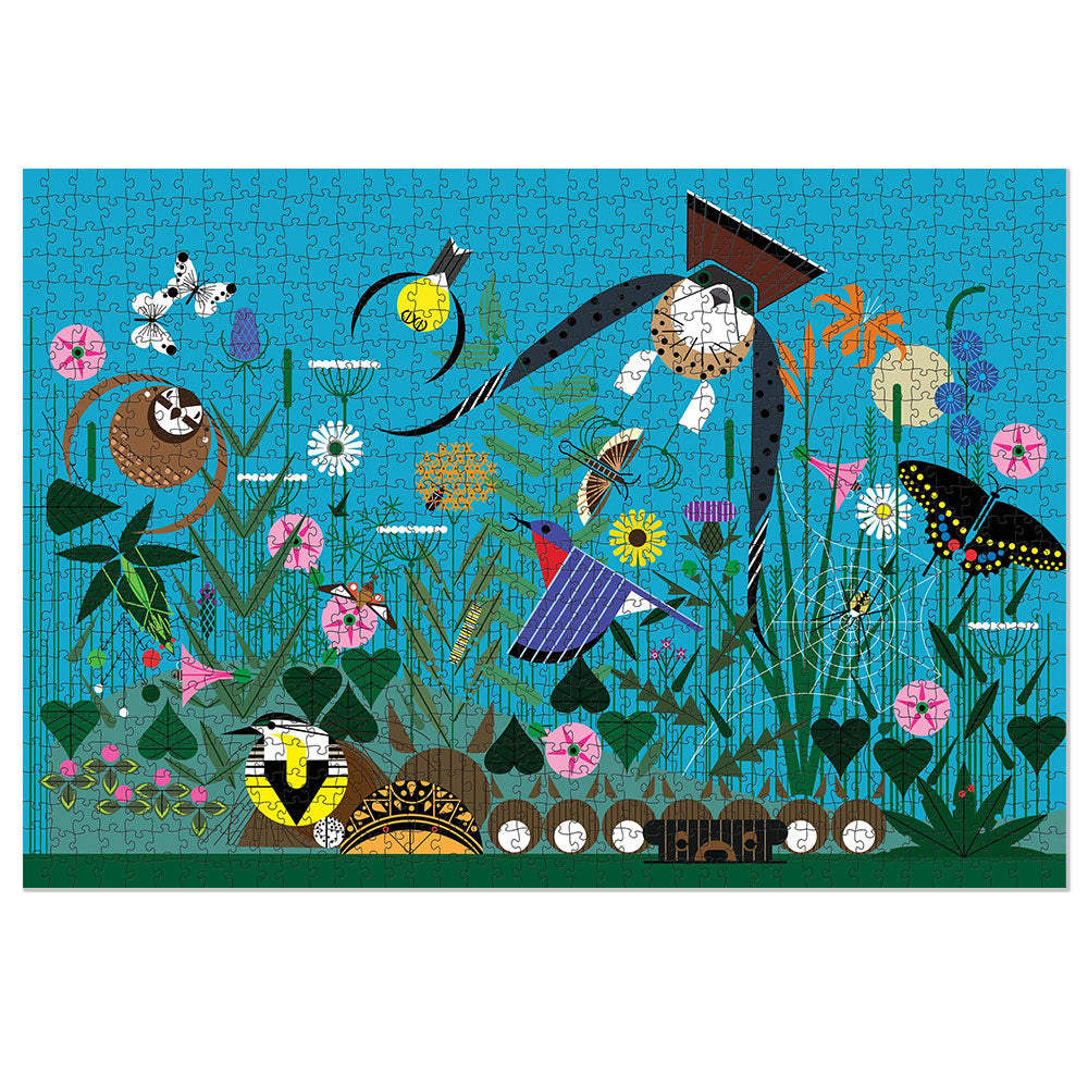 Charley Harper Wild Summer 1000 Piece Jigsaw Puzzle Maclin Studio charley-harper-wild-summer-1000-piece-jigsaw-puzzle-maclin-studio