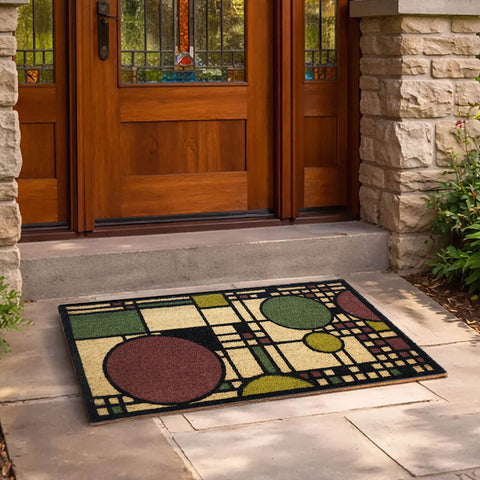 Frank Lloyd Wright Coonley Doormat