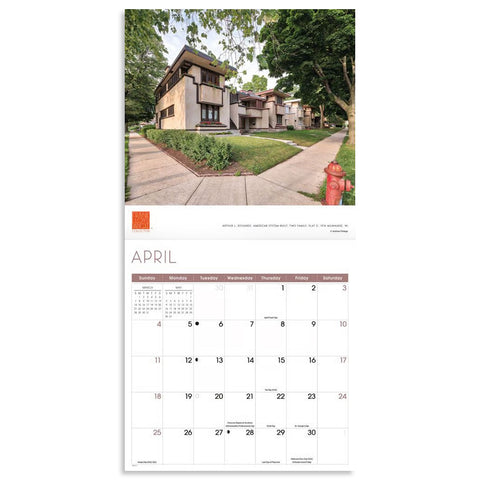 Frank Lloyd Wright 2027 Wall Calendar