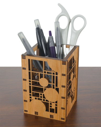 Frank Lloyd Wright Coonley Playhouse Pencil Pen Holder