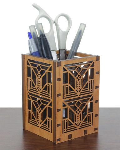 Frank Lloyd Wright Lake Geneva Tulip Pencil Pen Holder