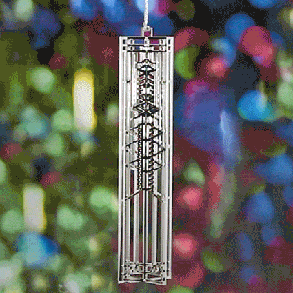 Frank Lloyd Wright 3 WrightSicle Keepsake Ornament Gift Set - Robie House