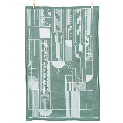 Frank Lloyd Wright Saguaro Forms Jacquard Tea Towel