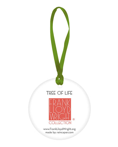 Frank Lloyd Wright Tree of Life Porcelain Keepsake Ornament