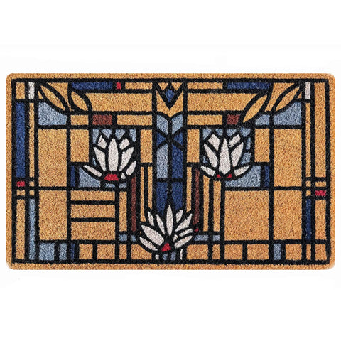 Frank Lloyd Wright Waterlilies Doormat
