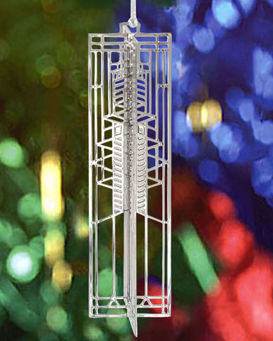 Frank Lloyd Wright Robie Art Glass Wrightsicle Ornament