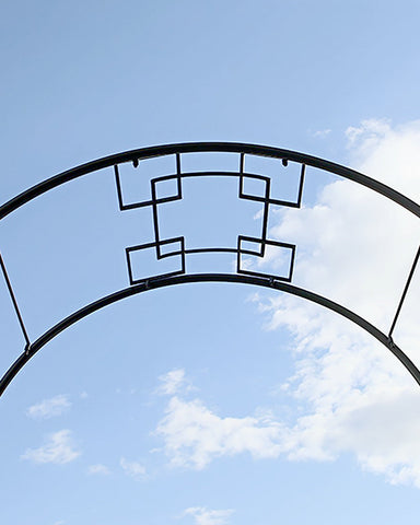 Garden-Lattice-Wrought-iron-Arbor