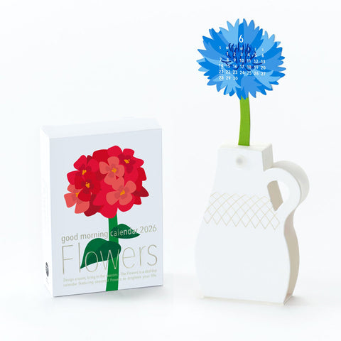 Good Morning Inc. Flowers 3D 2026 Calendar