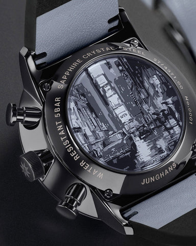 Junghans FORM A 27/4371.01 Chronoscope Watch
