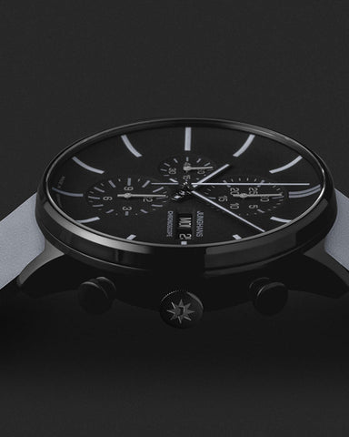 Junghans FORM A 27/4371.01 Chronoscope Watch