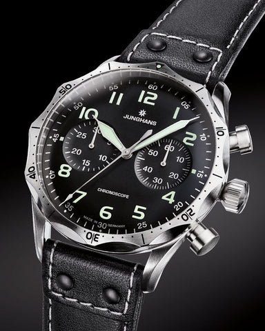 Junghans Pilot Chronoscope 27/3590.00 Watch