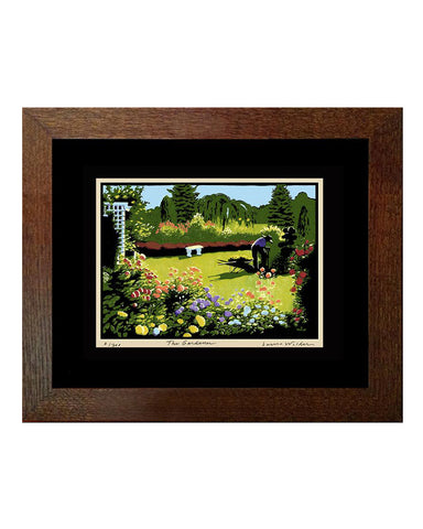 Laura Wilder The Gardener Framed Giclée Print